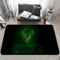 J-Jagermeisteres Logo Hallway Carpet Non-Slip Laundry Room Mat Laundry Decor Balcony Child Living Room Bedside Area Rugs 40x60cm gray