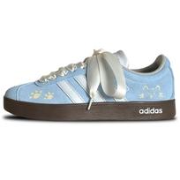 Adidas Vl Court Classic German Army Trainers Unisex Lake Sea Blue JS3003(Team417-) 35⅔