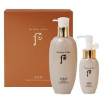 The Whoo Cheongidan Radiant Cleansing Foam Special Set – Essence-Type Moisturizing Facial Cleanser Korean Luxury Foam Cleanser 200ml + Gift 50ml