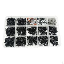 520 Pieces RC Screw Kit 1:10 Repair Screws Set for HSP Professionals Adults