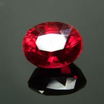 Burmese Red Ruby 10.15 Ct Natural  Brilliant Oval Cut Loose Gemstone CERTIFIED 13.1 mm approx raudona