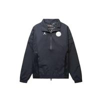 Air Jordan Paris Saint-Germain Anthem Jacket 'Black' Men's DM3090-010 L