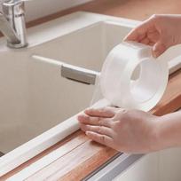 Transparent Waterproof Kitchen & Bathroom Sealing Tape: Mildew-Proof Joint Strip for Corners & Gaps Adhesive Set (10 pieces)