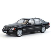 1/24 Mercedes Benz W140 320SEL Classic Limousine Alloy Diecast Model Car Sound and Light Collection Hobbies Decorations Present juoda