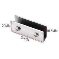 Hardware Corner buckle T-cross Reinforcement Angle Corner Code Fixing Clip Glass Clip Corner Guard Style 1