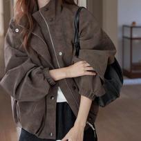 Women's Retro PU Leather Jacket - Stylish Spring/Autumn 2026 High-End Casual Coat S [Recommended for 70-90 lbs]