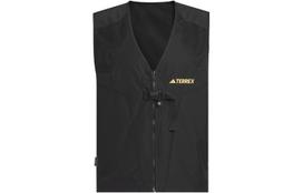 Adidas Vests Men's Black V Neck Moderate Other IC1957 XS