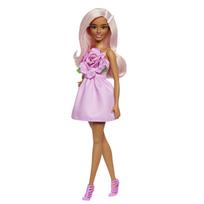 Barbie Fashionista Rose Pink Dress Doll Set Doll House Pretend Play Barbie Doll Ages Pink HYT94 - Dress-up & - - - 3+ - -