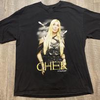 Vintage Cher Living Proof Farewell Tour Giant T-Shirt All Size Black Tee Unisex T-Shirt XL