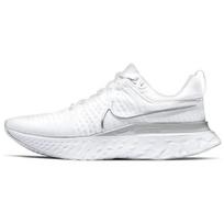Nike React Infinity Run Flyknit 2 Balti Metalo Sidabro Moteriški Sportbačiai Pure-Platinum CT2423-102 36 white