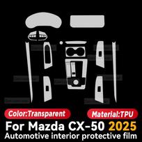 For MAZDA CX-50 2025 Car Interior Center Console Instrument Dashboard Protective Film Anti-scratch Sticker Accessories LHD