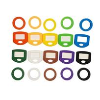80PCS Colorful Silicone Key Covers Set Key Sleeves Silicone Key Caps for Easy Key Identification and Organization 1