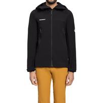 Mammut Winterfield SO Hooded Jacket AF Asian Black Men's 1011-01970, Fit,