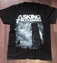 The Black Band Tee Shirt Asking Alexandria Gift Fans Black Unisex T-Shirt S