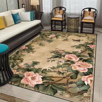 Modern Chinese Living Room Carpet Decoration Bedroom Deluxe Anti Slip Floor Mats Washable Large Area Rug Entrance Door Mat 40x60cm