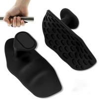 1Pair Weight Lifting Grips Anti-Slip Hand Protection Gym Training Pull-Ups Handle Gloves Unisex Fitness Workout Ergonomic Handle juoda