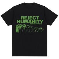 Reject HuUnisexity Return To Frog Funny Meme Tshirt Humor Fashion Design Unisex T Shirts Animorphs Evolution Loose Cotton Tees S
