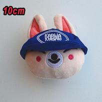SKZOO Teddy Plush Karma Plush Keychain Hug Magnetic Plush Toy Seoul FM Week Cloak Doll Magic School Kid Birth Date Present