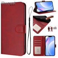 For Cubot A10 A20 A30 A40 Max 5 Note 40 60 P50 P90 X100 Flip Leather wallet Case Protection Card Holder Cover Cubot Note 60 vyno raudonos spalvos