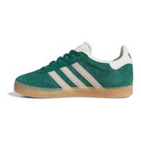 Adidas Originals GAZELLE Abrasion Resistant Low top Kids' Skateboarding Shoes Green Kids IF7158 30.5