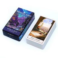 Mind Scapes Tarot Kortos Angliška Vizijos Orakulo Kortelė Stalo Žaidimas Likimo Pranašystei Vakarėlio Žaidimui Orakulo Denelis Šeimos Žaidimo Kortelės