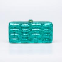 Fashion Acrylic Evening Clutch Bag Phone Purse Crossbody Messenger Day Ivory Wedding Party Women Prom