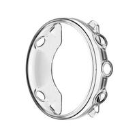 Watch Protective Case Transparent Anti-fall TPU Smart Watch Shell Protector Cover for Polar Vantage M/M2 pilka