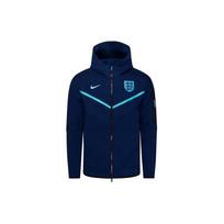 Nike Solid Color Zip-Up Hooded Long Sleeve Jacket Men jackets Blue DH4771-492 M