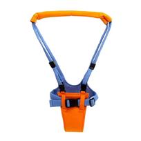 Baby Walking Harness Adjustable Toddler Support Belt with Soft Padded Handle and Secure Straps for Early Walking Assistance and Safety oranžinė