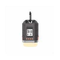 LED Camping Lantern Rechargeable 15000MAh Power Bank, Up To 500Hrs Running Time, LCD Screen, 4 Light Mode LED Tent Light, Water Resistant Outdoor Work