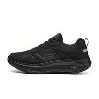 Skechers Comfortable Versatile Shock Absorbing Durable Waterproof Low Top Casual Running Shoes Women sneaker Black 124929-BBK 35