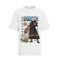 One Piece Zorro Luffy Law Gear 5 Pirate Luffy Mens Shirt Organic Cotton S-XXXL S