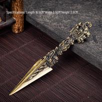 Jialang Zinc Alloy Puerh Tea Knife - Vajra Pestle Design