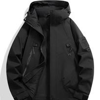Couple Hooded Windbreaker Outdoor Jacket L