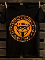 Blade Runner Tyrell Corp Retro Movie Logo T-Shirt Mens Tshirt Womens Tshirts with Letters Print Short Sleeves T-Shirt Casual Street Tee Shirt Top XXXXL