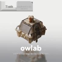 OWlab Ti Magnetic Axis for Wooting 60HE/80HE, Little Bee, Made68 Keyboards