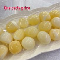 Yellow Fluorite Topaz Crystal Chakra Stone - Large Handheld Incense Gem