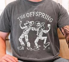 The Offspring Dance T-Shirt 90s Punk Rock Band Legend on Comfort Colors 1717 Tee L