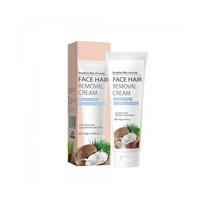 (1pc)Crème dépilatoire visage sans douleur pour femmes et hommes - Formule peau sensibleNettoyante et apaisanteTous types de peau