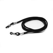 Glasses Strap Eyewear Cord Neck Holder Strap Elastic Sleeve juoda
