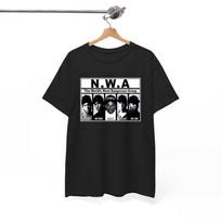 NWA unisex T-shirts, N.W.A. merchandise tour hip-hop rap T-shirts for men and women. L