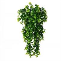 Plastic Artificial Plant Vine Rattan Leaves Fake Hanging Plants New Wall Hanging Vine  Home Decor žalia