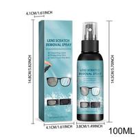 Lens Scratch Remover Scratch Repair Spray for Eyeglasses Portable Care Solution for Camera Smartphone Screens Watch Electronics 100ml