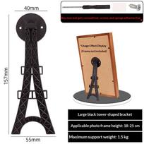 10Pcs Photo Frame Stand Adjustable Angle Adhesive Backing Photo Display Stand Bracket Back Leg Foot For Photo Photography A S juoda