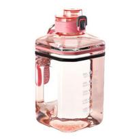 2.2L Transparent Water Kettle Square Sport Water Large Capacity Unisex Shape Labor-saving Bottle for Going