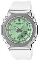 CASIO G-SHOCK GM-S2110SR-7AJF Women's Analog Digital Watch White Metal Covered