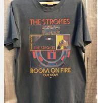 The Strokes Marškinėliai Roko Grupė retro marškinėliai klasikinio stiliaus unisex anglies spalvos marškinėliai S
