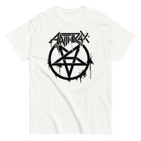 Anthrax Pentagram Logo T-Shirt  1009 T-Shirt White New XL