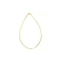 Vietnam New Strong Color Retention Gold Choker Necklace, Dual Wear, 1.5mm Thickness
