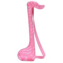 Shock-proof Storage Pouch Portable Crossbody Bag for Otamatone Electronic Musical Instrument with Adjustable Strap rožinė